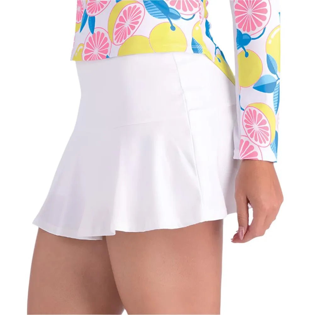 Women's Chandler 14.5 Inch Tennis Skort Chalk - Kings Dr