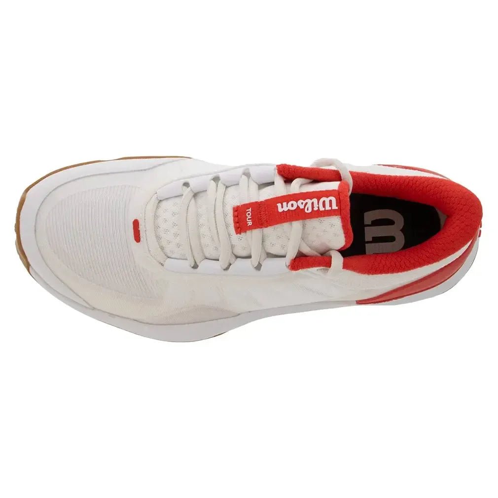 Women's Intrigue Tour Tennis Shoes White and Infrared - Exclusive - Kings Dr