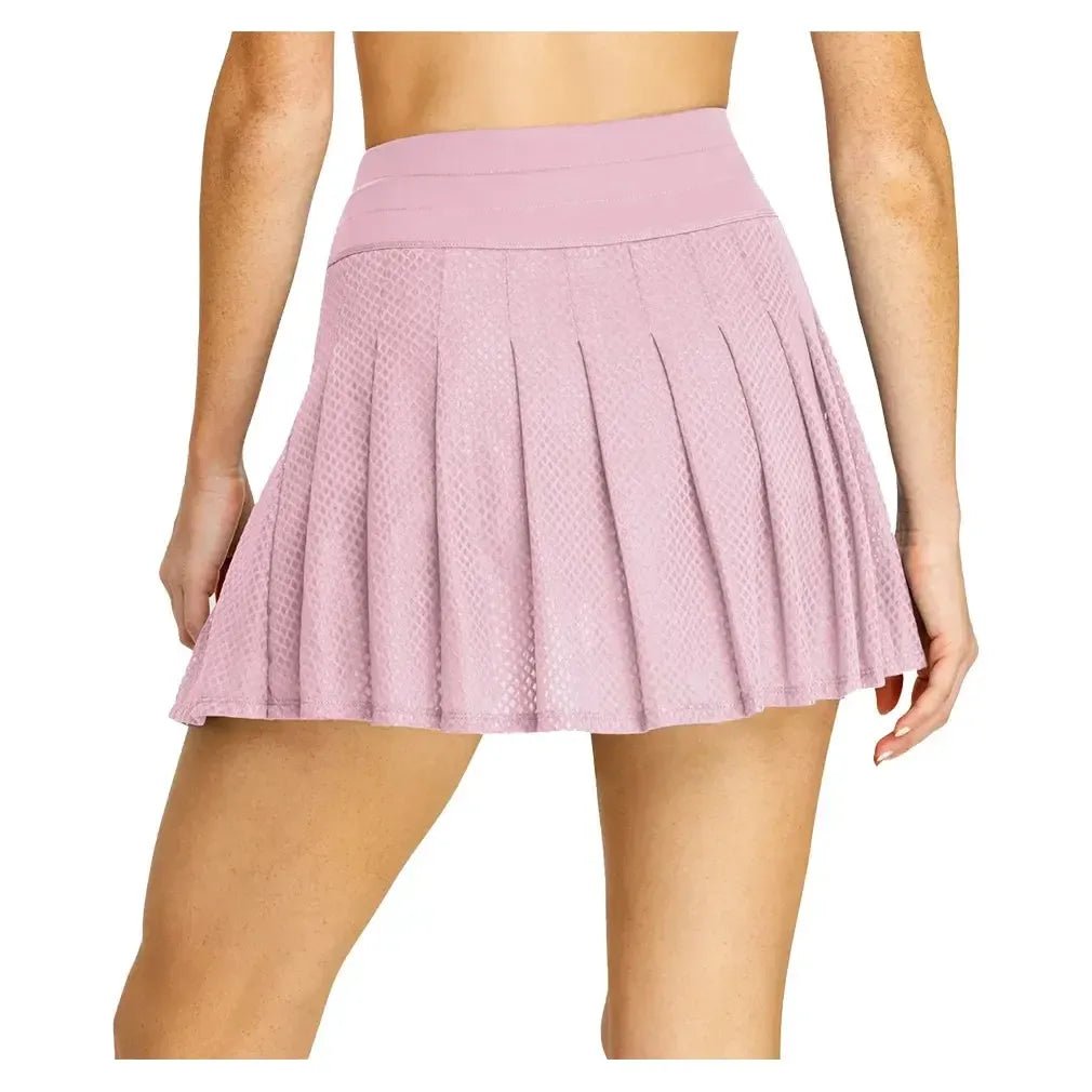 Women's Kelli 14.5 Inch Pleated Pickleball Skort Lavender Mist - Kings Dr
