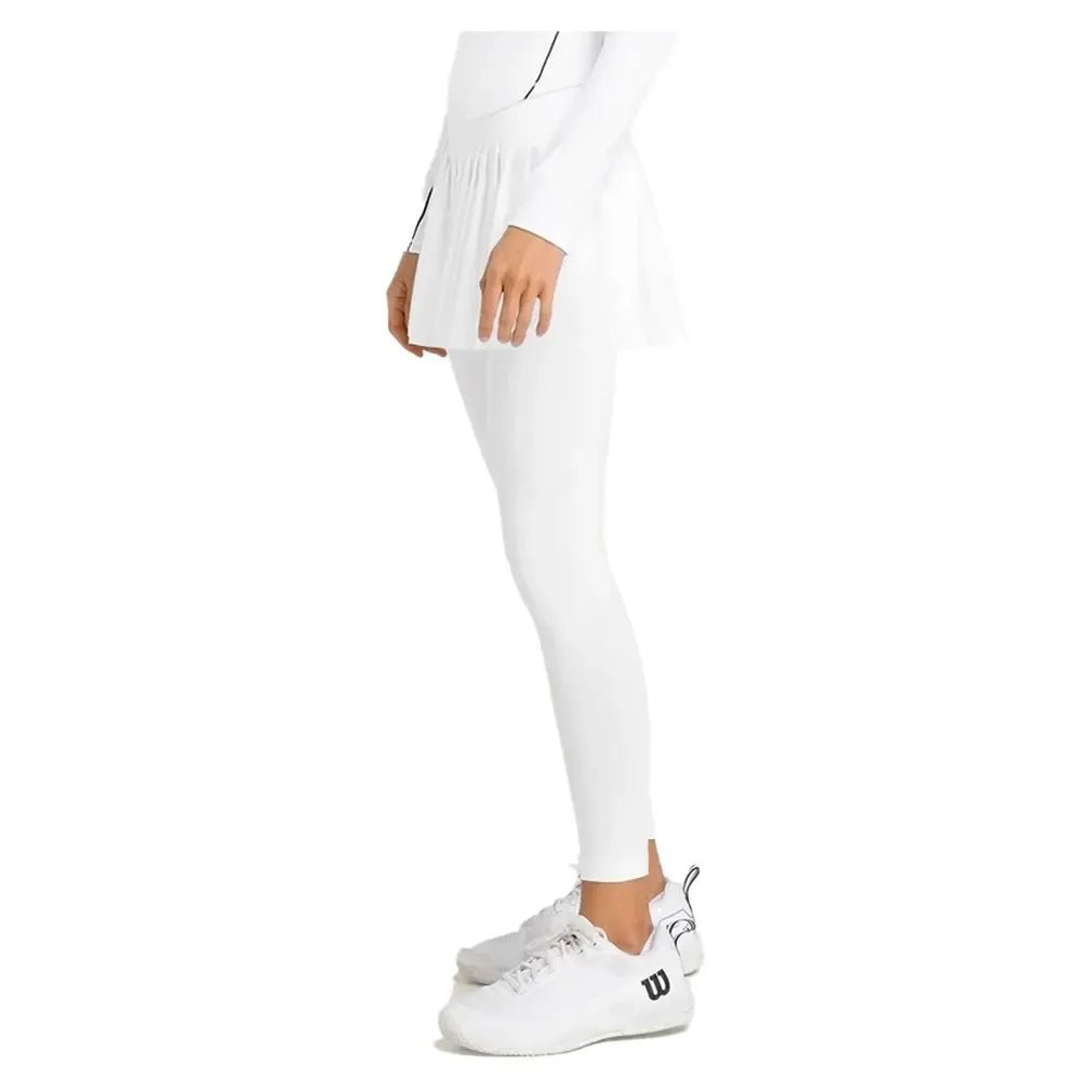 Women's Midtown Skirty Tennis Tight Bright White - Kings Dr