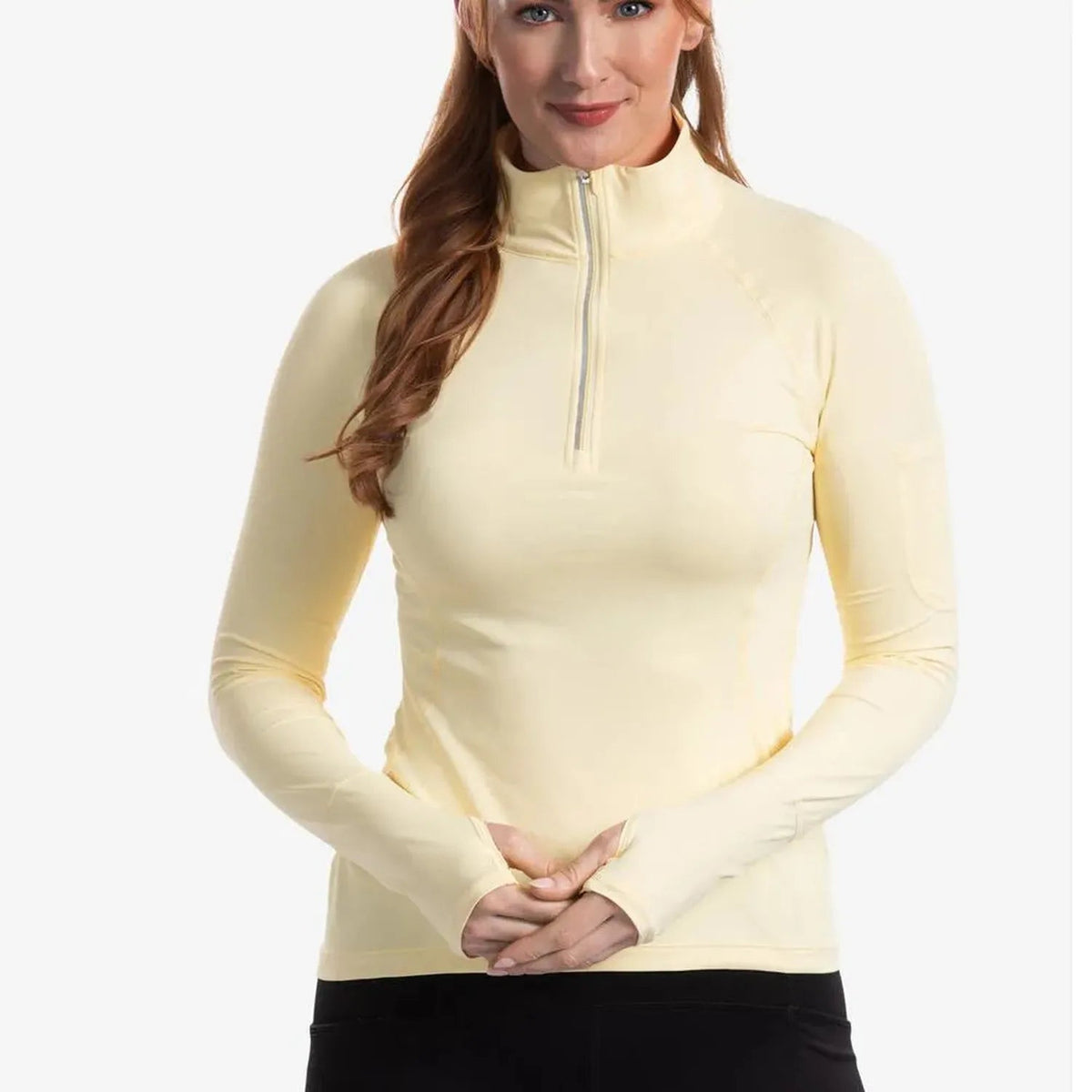 Women's Mock Zip Tennis Top - Kings Dr