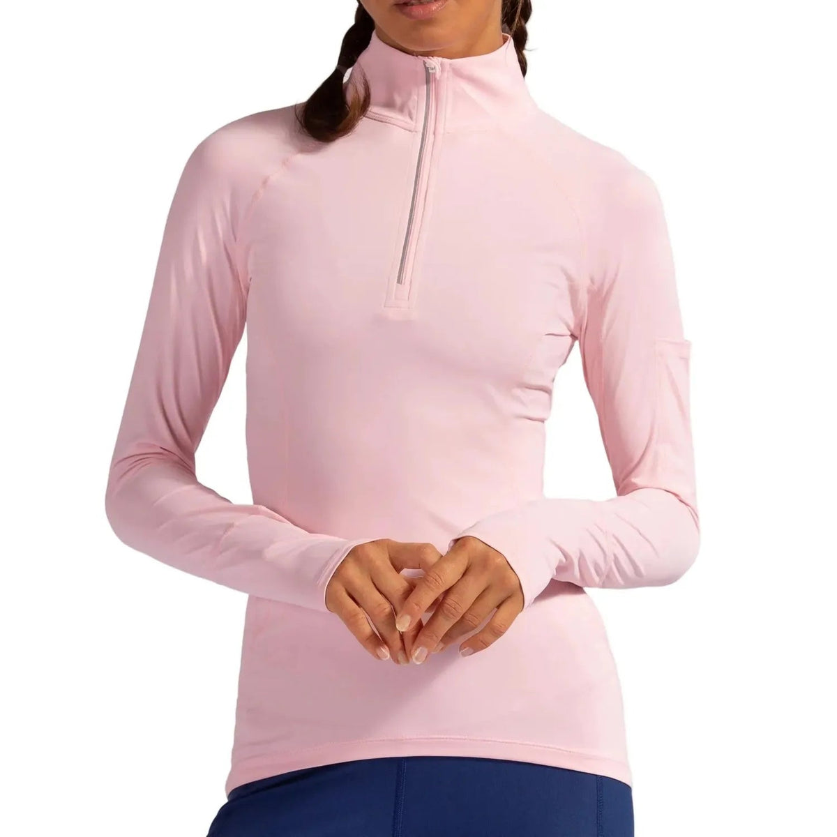 Women's Mock Zip Tennis Top - Kings Dr