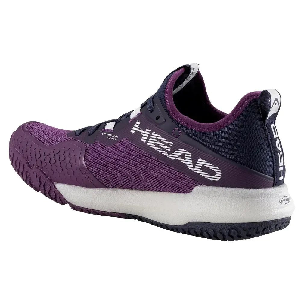 Women's Motion Pro Pickleball Shoes Plum and White - Kings Dr