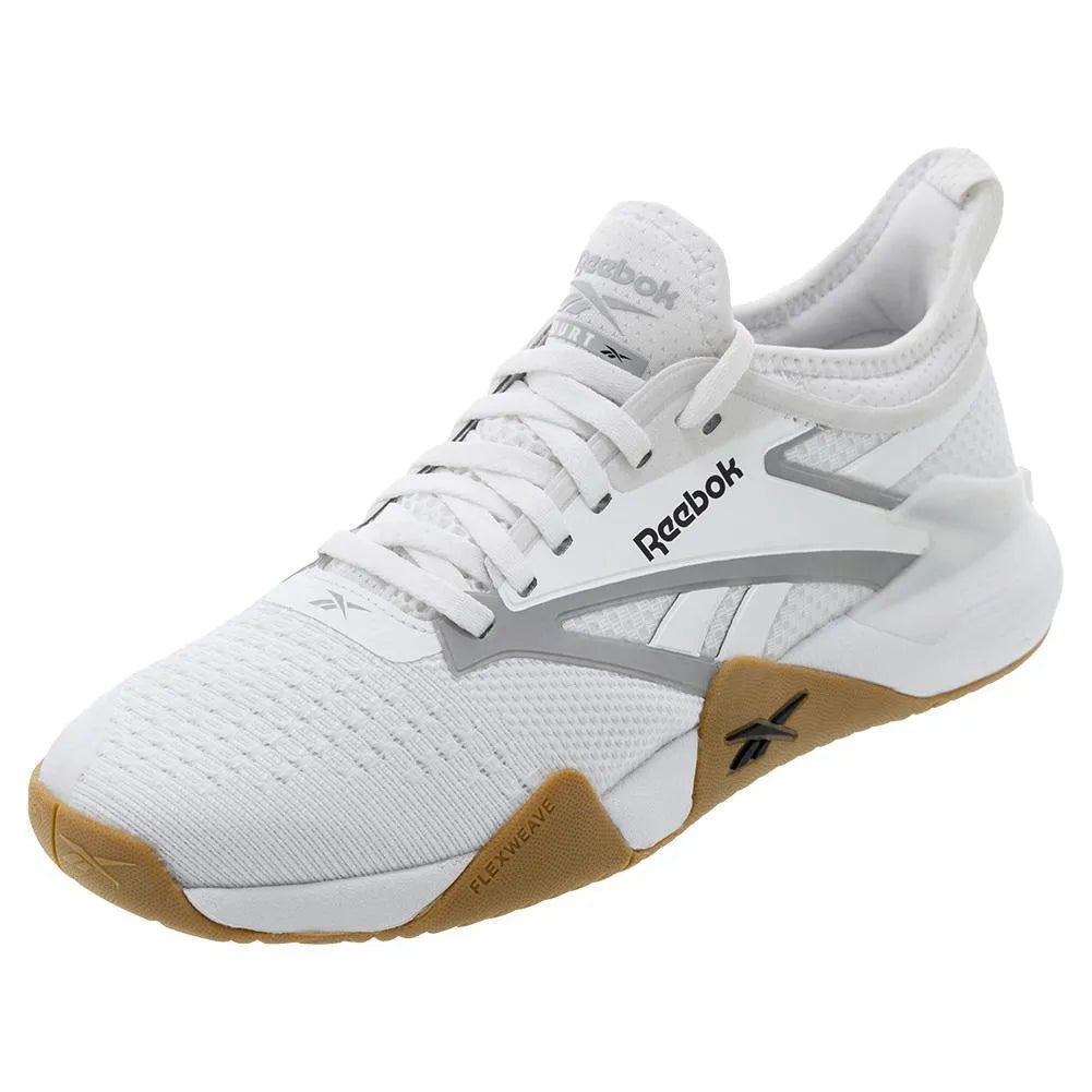 Women's Nano Court Shoes White and Black - Kings Dr