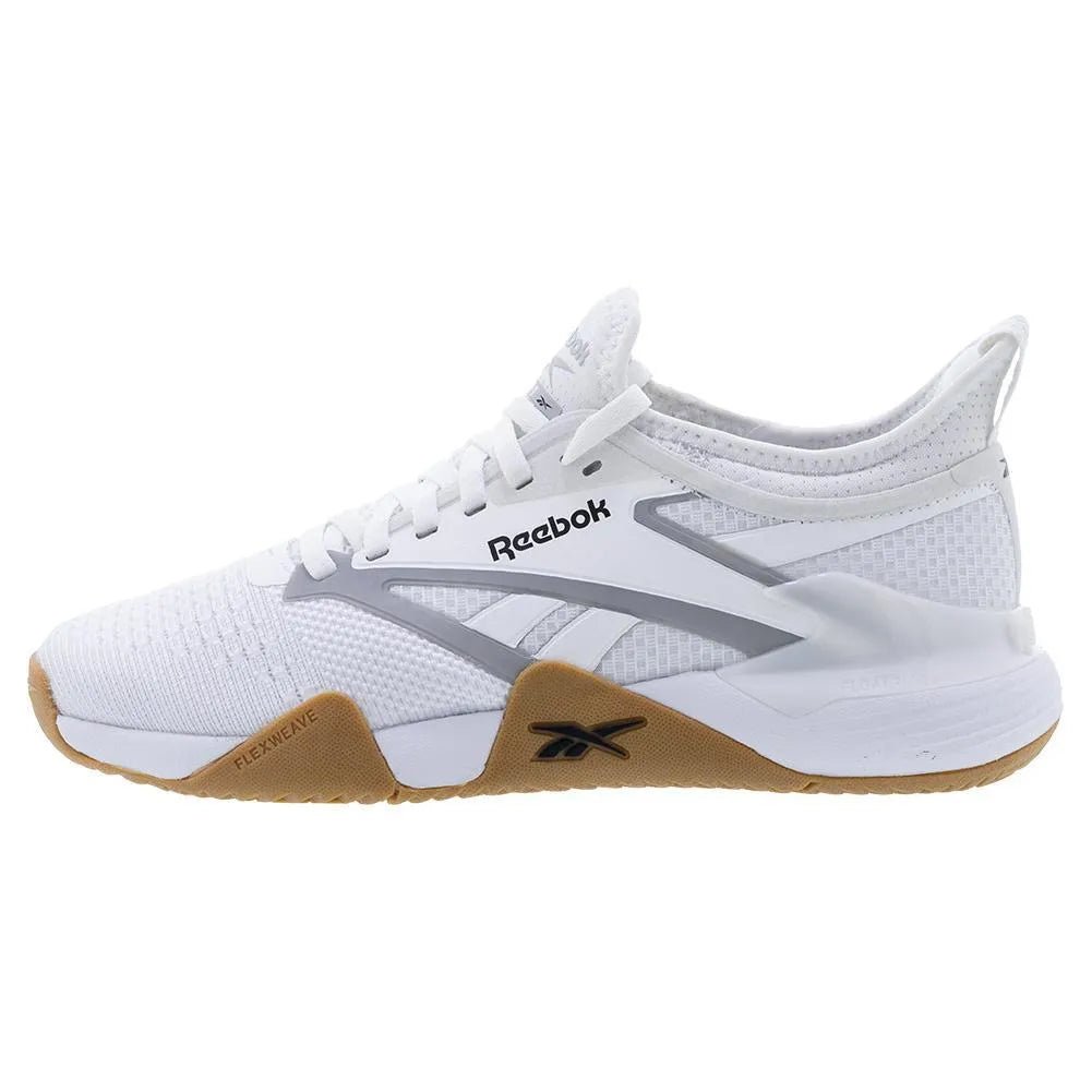 Women's Nano Court Shoes White and Black - Kings Dr