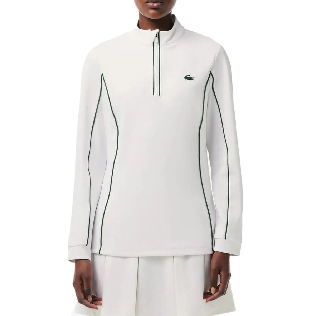 Women's Slim Fit Contrast Sleeve Tennis Jacket - Kings Dr