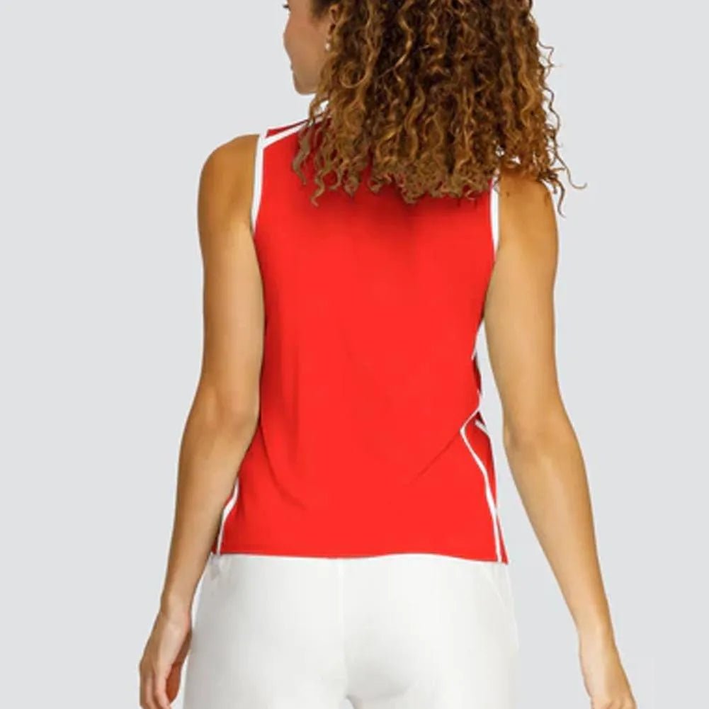 Womens Stance Sleeveless Pickleball Top Flamenco - Kings Dr