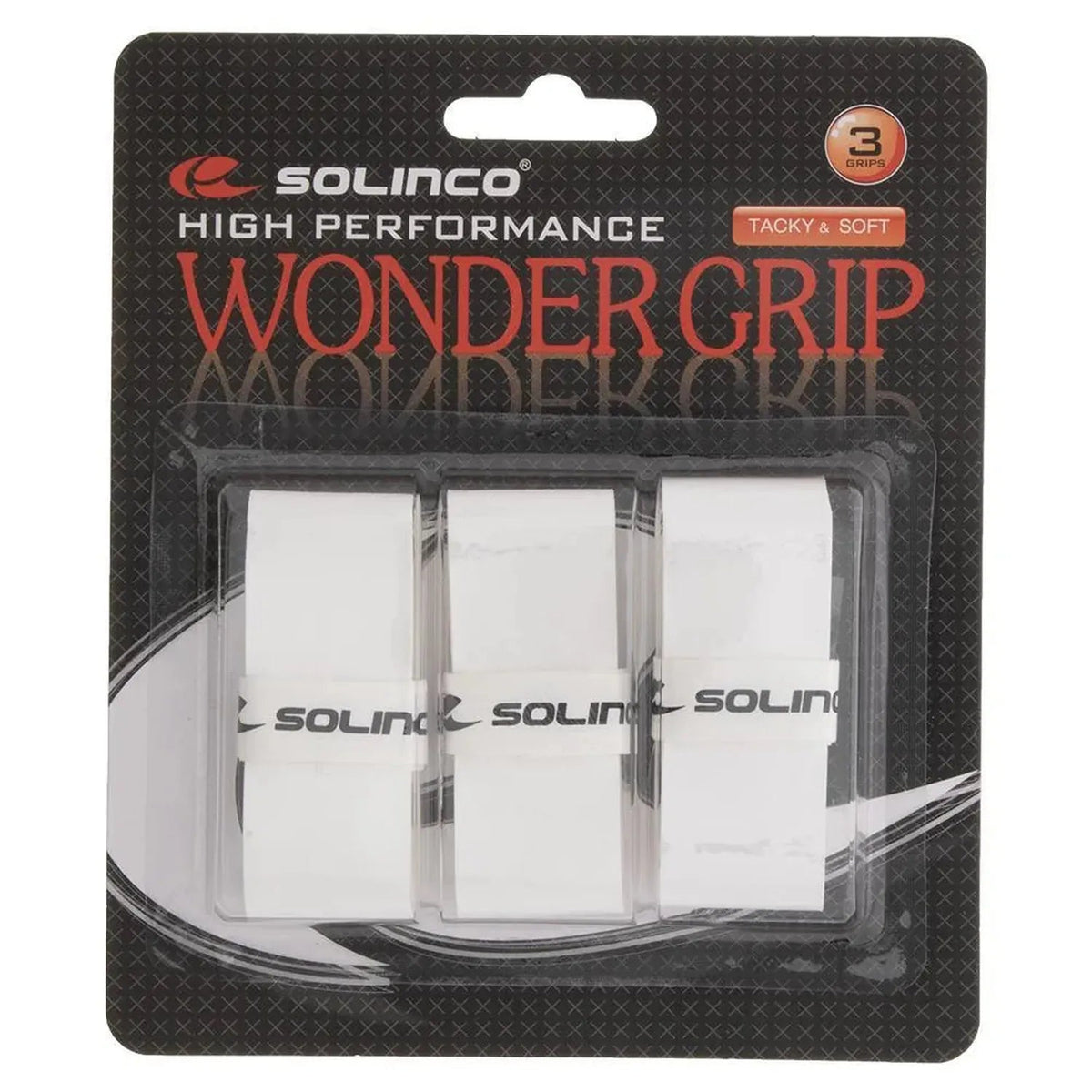 Wonder Tacky Tennis Over Grip White 3 Pack - Kings Dr