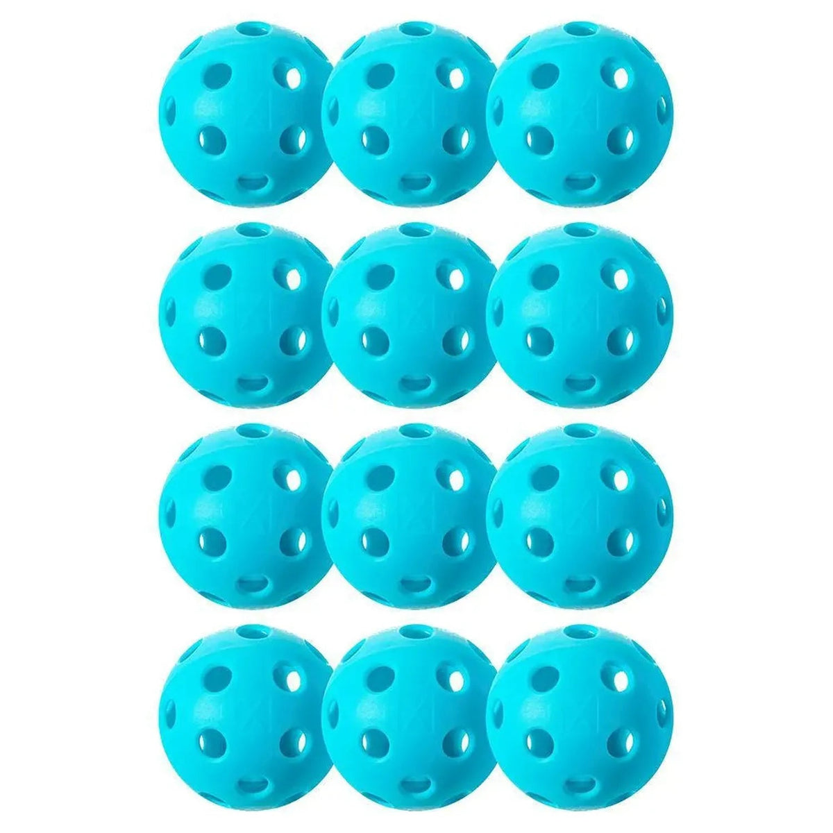 X-26 Indoor Pickleballs 12 Pack Blue - Kings Dr