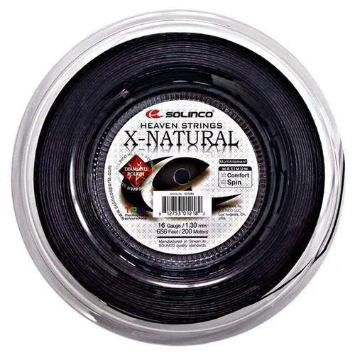 X-Natural Tennis String Reel Black - Kings Dr