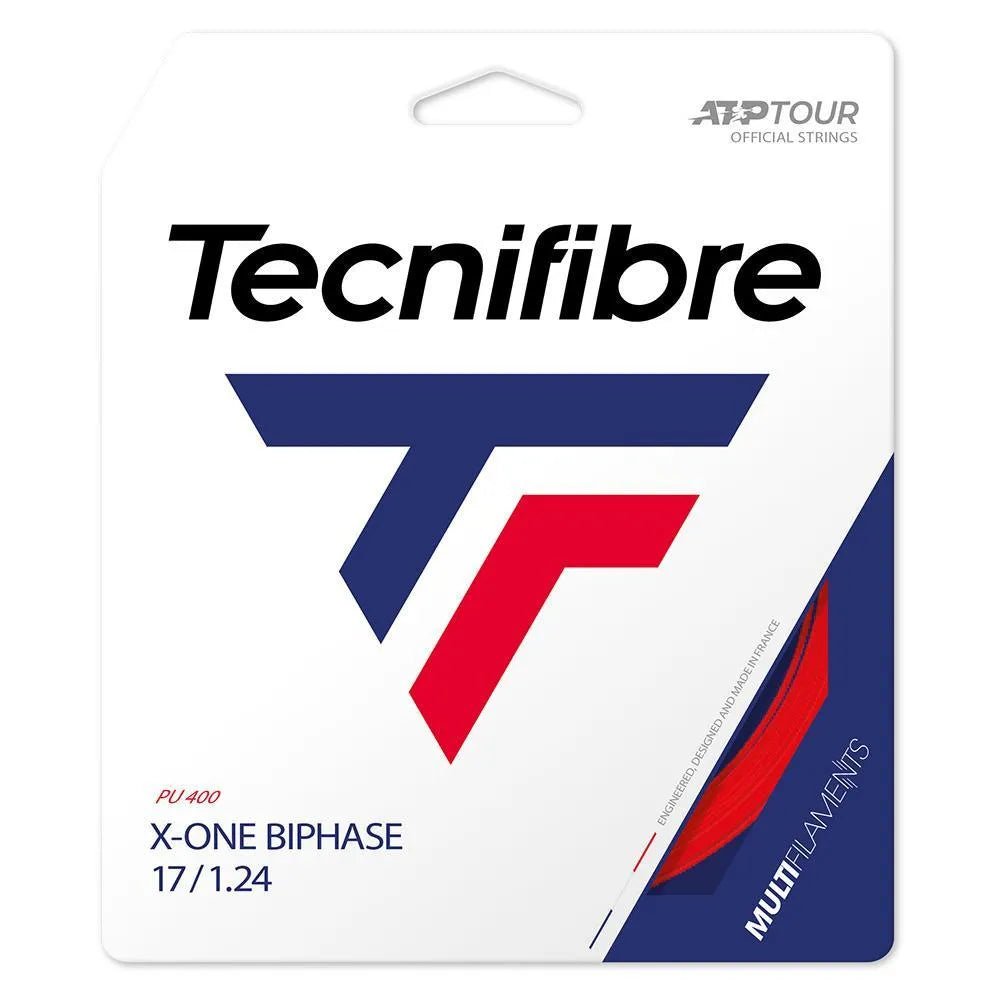X-One Biphase Tennis String Red - Kings Dr
