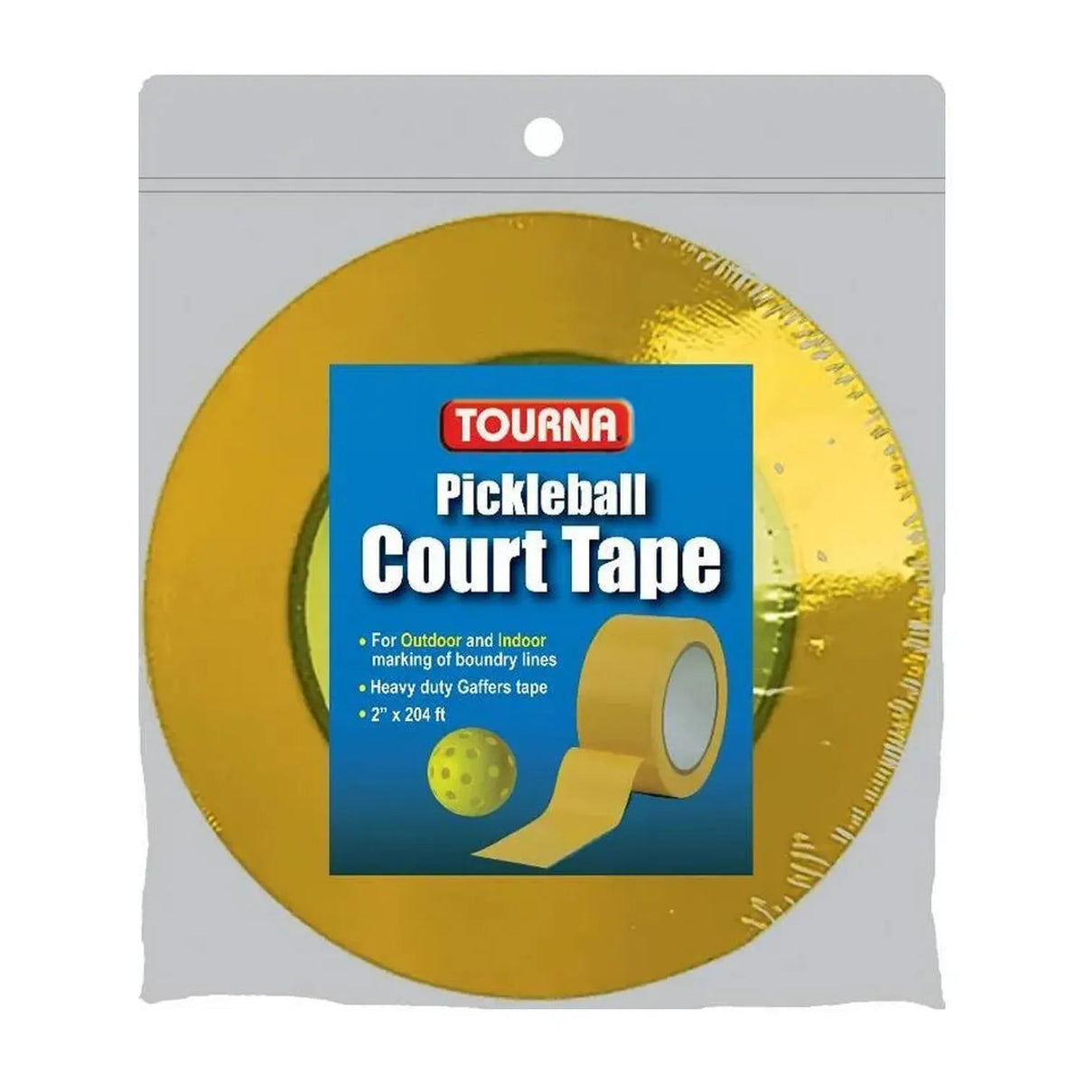 Yellow Line Court Marking Tape - Kings Dr